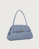 Orciani Aura Soft Longuette grained leather shoulder bag Grained leather Dust