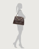 Orciani Sveva Nappa Bold XL padded leather shoulder bag Nappa leather chocolate
