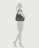 Orciani Diana Sense Scooby Large leather shoulder bag with strap Leather Cognac
