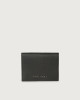 Orciani Micron small leather wallet Leather Black