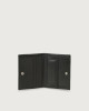 Orciani Micron small leather wallet Leather Black