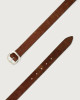 Orciani Cutting leather belt 3 cm Leather Cognac