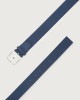 Orciani Micron stretch leather belt Leather Blue