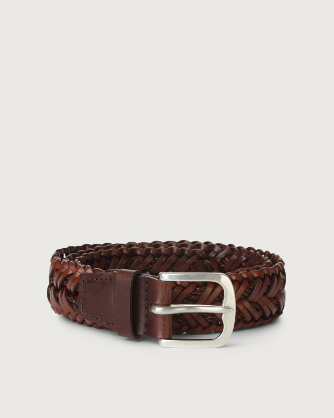 Orciani Coloring leather belt Leather Brown