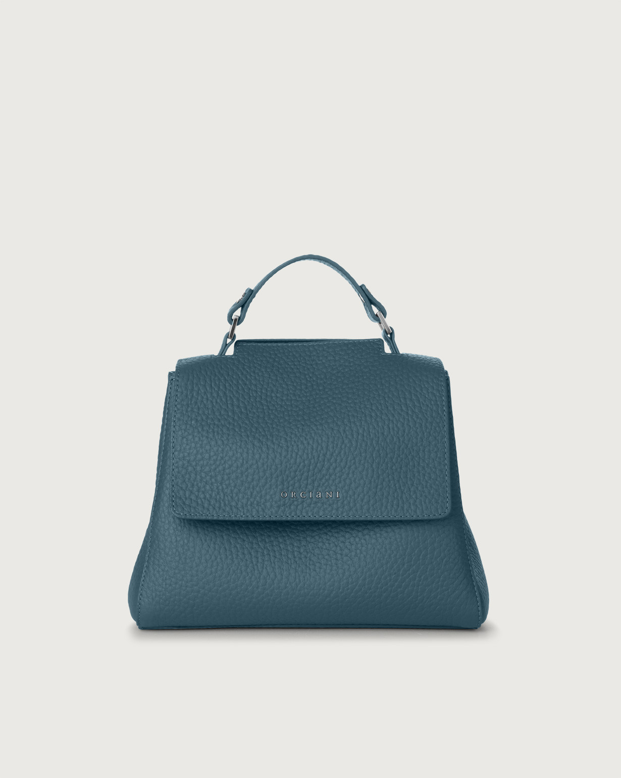 ORCIANI Sveva Soft Small leather handbag with shoulder strap