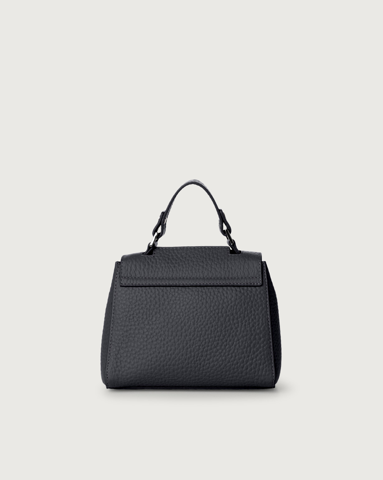ORCIANI Sveva Soft Mini leather handbag with shoulder strap color