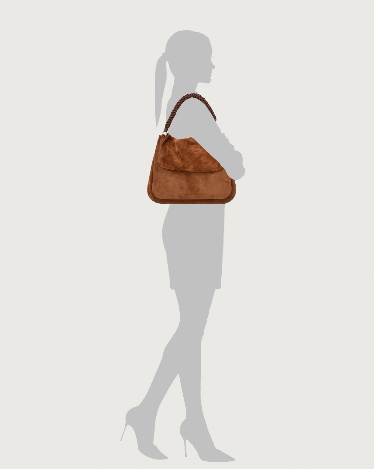 ★TOUT Y EST★ Diana Suede Shoulder Bag M Khaki 0JSN3SH40701 25S-B02190--_PEA-SEL_00.jpg