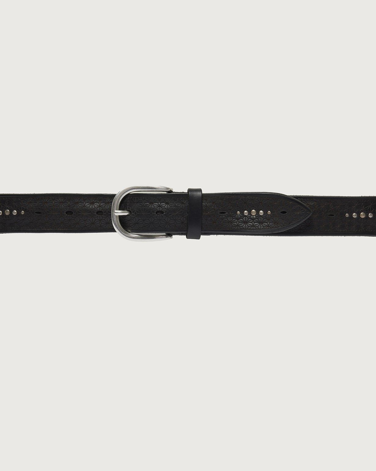 ORCIANI Bull Soft leather belt 3,5 cm, color Black