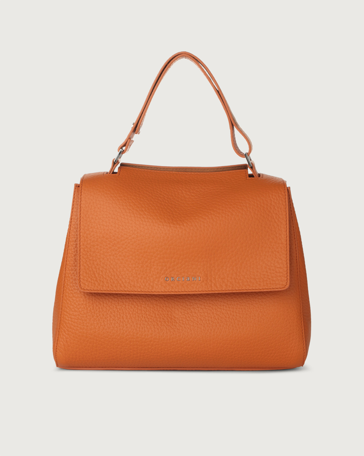 Sveva Soft Medium leather shoulder bag with shoulder strap