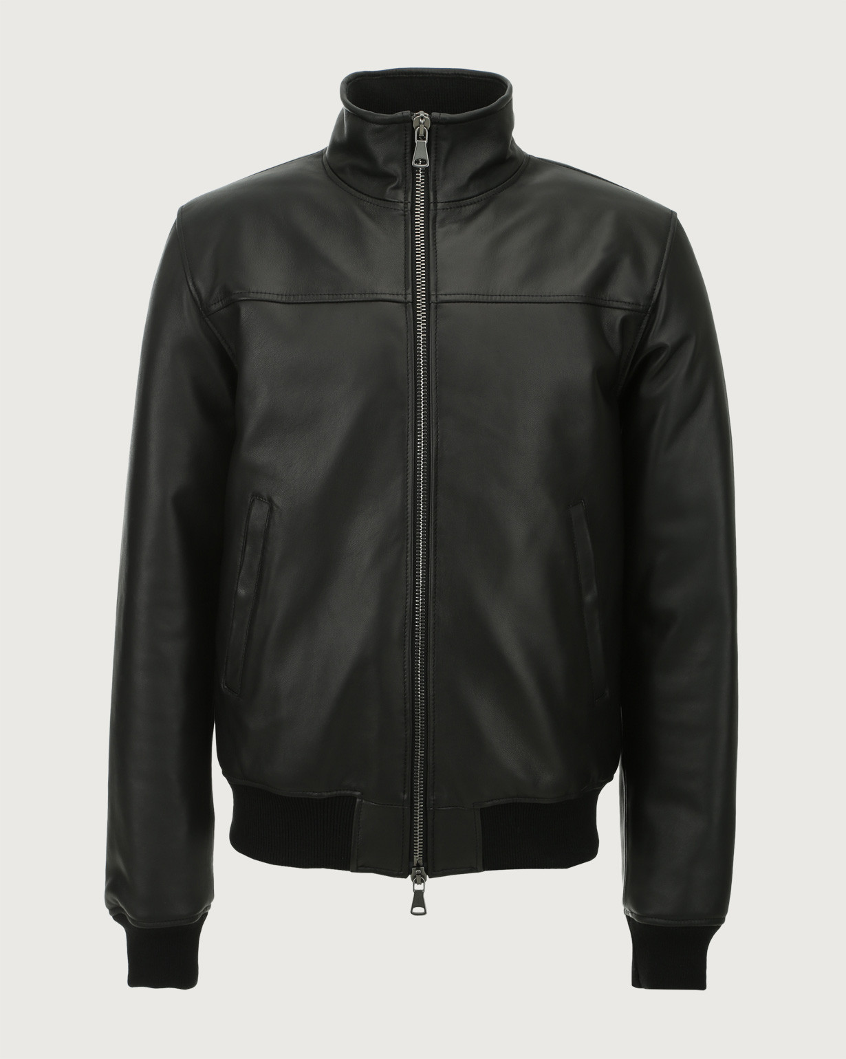 ジャケット・アウター A-1 nappa leather jacket archive ORCIANI Nappa leather jacket, color Black