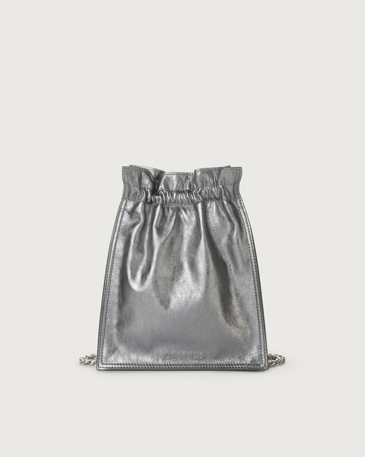 Dark silver bag hot sale