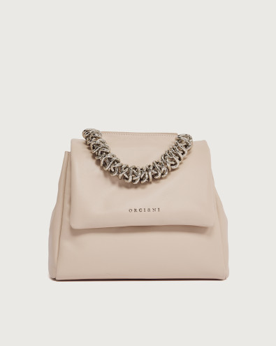 Sveva Nappa Bold Small padded nappa leather handbag