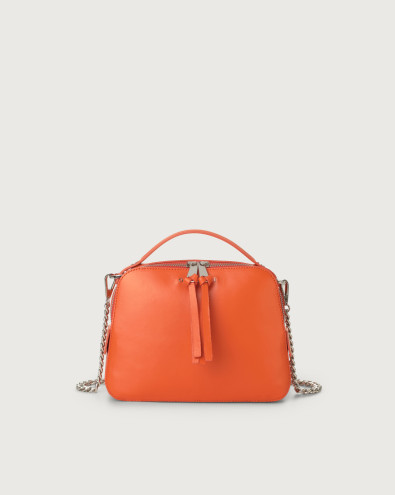 Chéri Vanity leather hand mini bag with shoulder strap