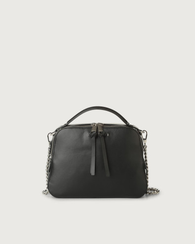 Chéri Vanity leather hand mini bag with shoulder strap