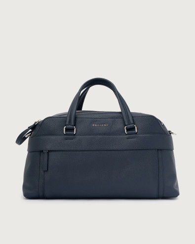 Micron midi leather duffle bag