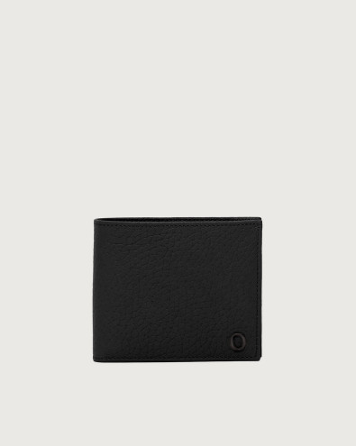Soft leather wallet with coin pocket