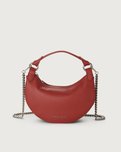 Dumpling Soft leather mini bag with strap