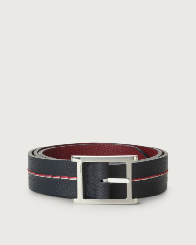 Micron Double reversible leather belt