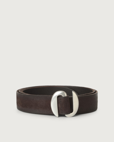 Hunting Double suede belt