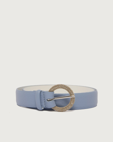 Soft Icon Micro Chain leather belt