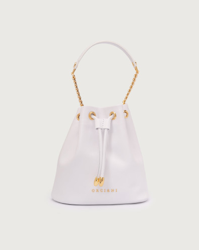 Nest Vanity Oro leather mini bucket bag