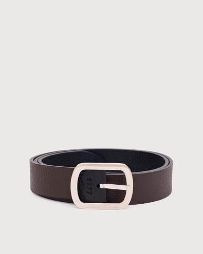 Dollaro Double leather belt 3 cm