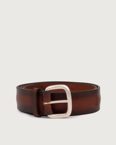 Bull Soft leather belt 4 cm