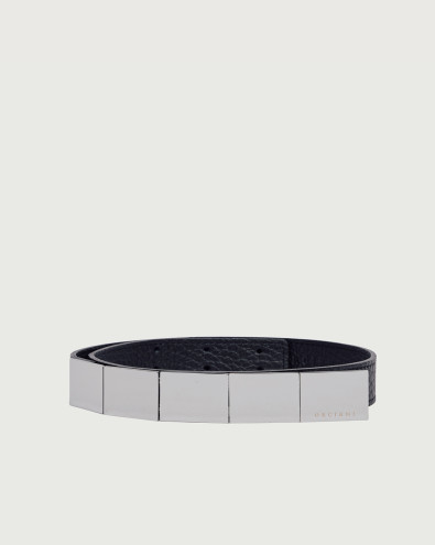 Soft leather belt 2,5 cm