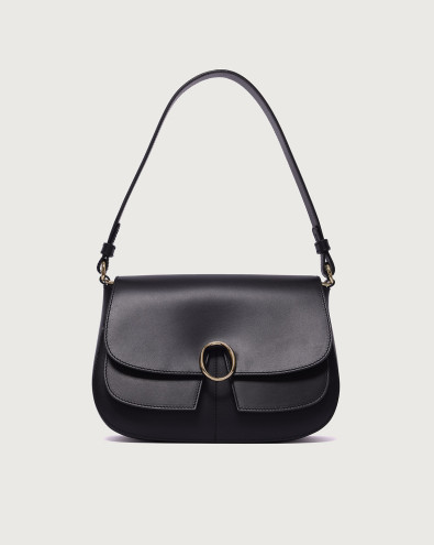 Kate Alba Small leather shoulder bag with strap