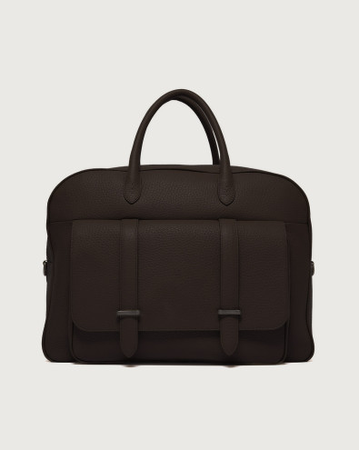 Jones Soft grained leather duffle bag