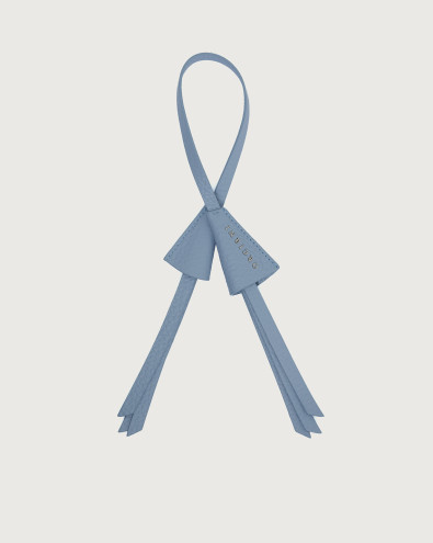 Soft Bell leather bag charm