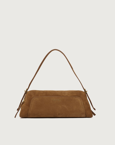 The Address 38 Nabucco nubuck leather shoulder bag