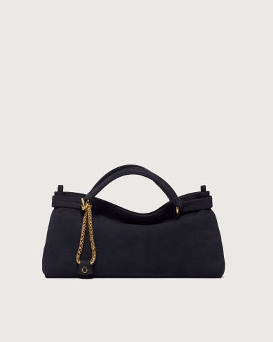 Virgo Nabucco Small nubuck leather handbag
