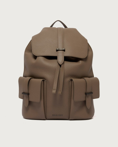 Jones Soft grained leather backpack