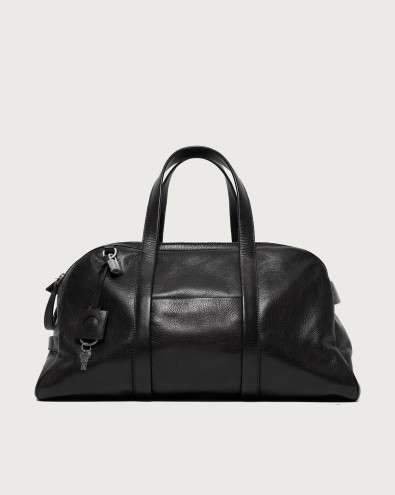 Off Duty Lagoon Midi leather duffle bag