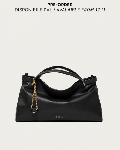 Virgo Boston Midi leather handbag