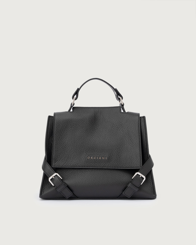 Sveva Sense Small leather handbag with strap