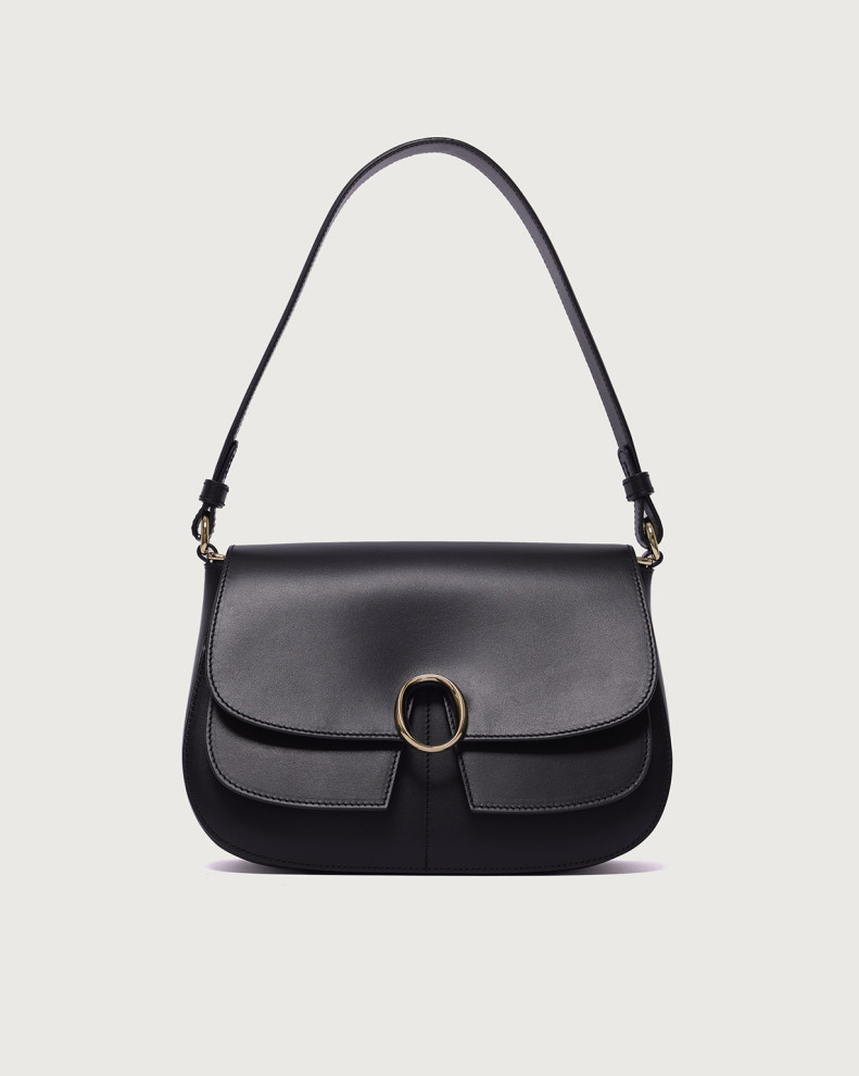 Kate Alba Small leather shoulder bag with strap