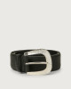 Soft leather belt 4 cm