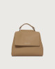 Sveva Soft Small leather handbag with shoulder strap