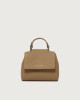 Sveva Soft Mini leather handbag with shoulder strap