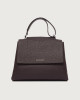 Sveva Soft Midi leather shoulder bag with shoulder strap