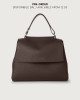Sveva Soft Medium leather shoulder bag with shoulder strap