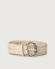 Sense braided leather belt