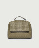 Sveva Nappa Woven Small leather handbag with strap