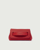 Gossip Soft grained leather clutch