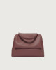 Sveva Sense Scooby Midi leather shoulder bag with strap