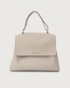 Sveva Soft Medium leather shoulder bag with shoulder strap