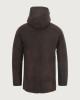 Orciani Aspen shearling jacket with hood Shearling Chocolate