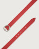 Orciani Soft leather belt 3 cm Leather Marlboro red